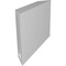 Ekena Millwork 5 1/2-in. W x 6-in. D x 6-in. H Traditional Architectural Grade PVC Knee Brace BRCP055X06X06TRA - alternate 5